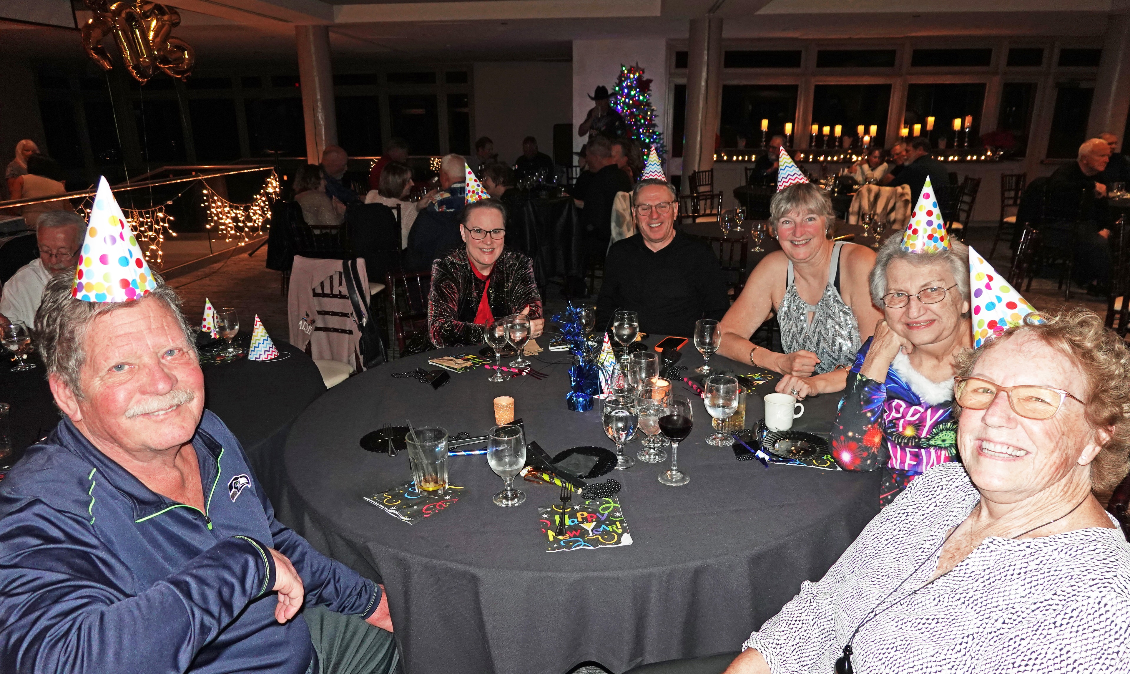 New Year's Eve party celebration