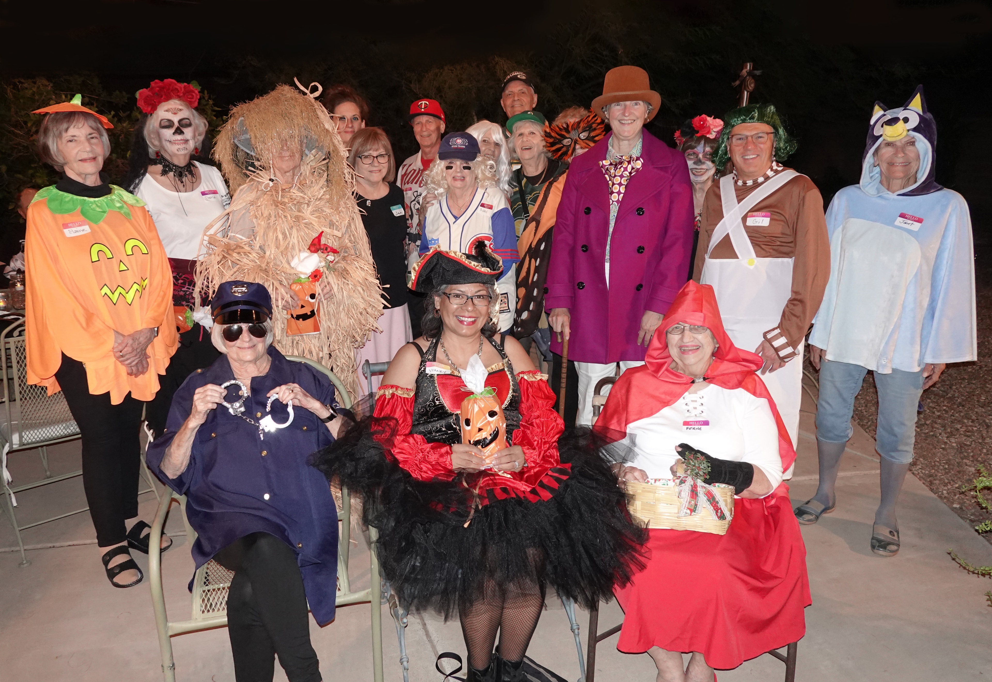 Fall BBQ and Halloween costume party